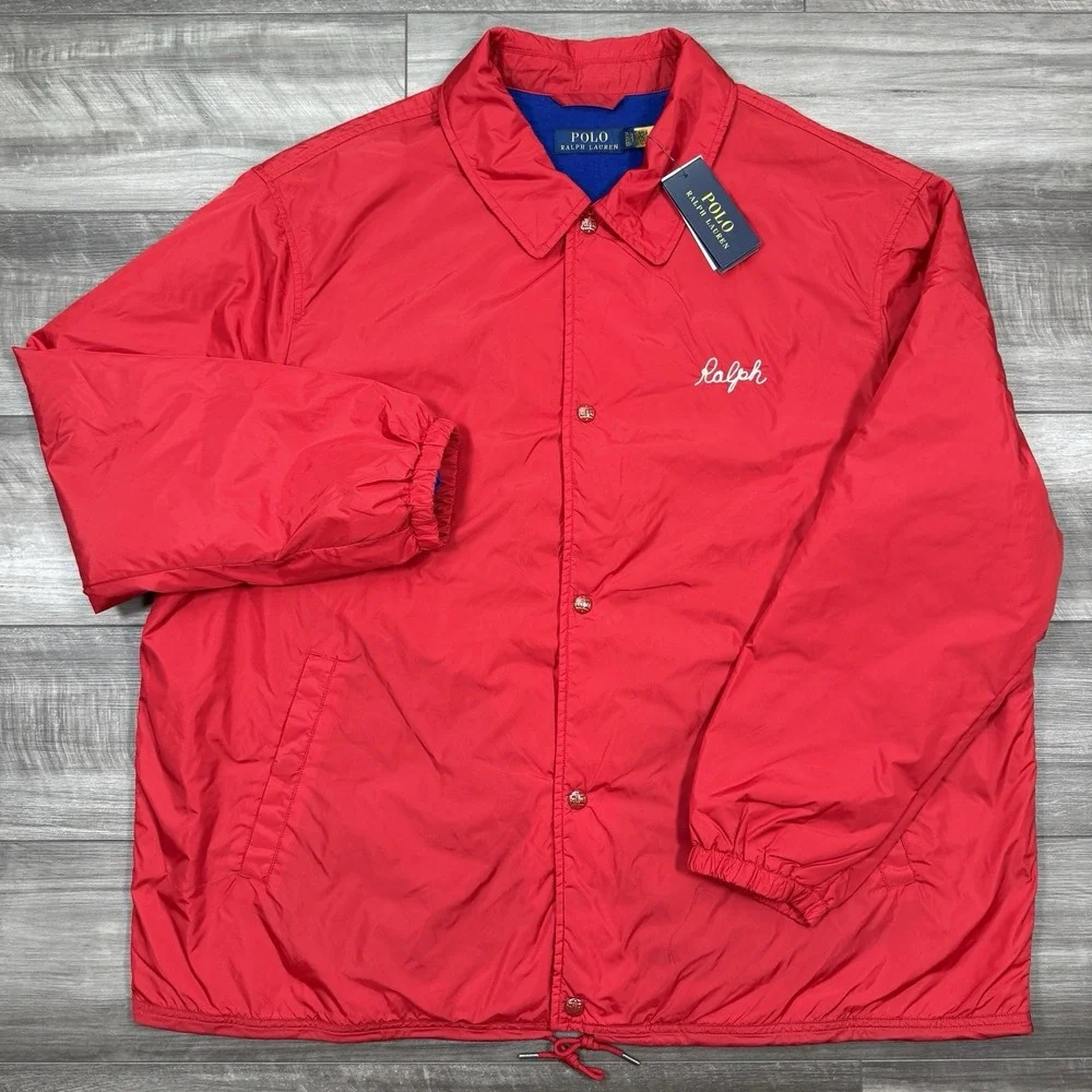 Polo Ralph Lauren Big & Tall 2XB NY‎ STATE CHAMPS Water Repellent Coach's Jacket